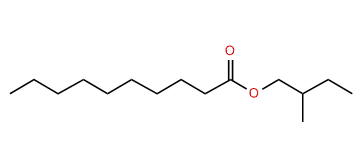 2-Methylbutyl decanoate